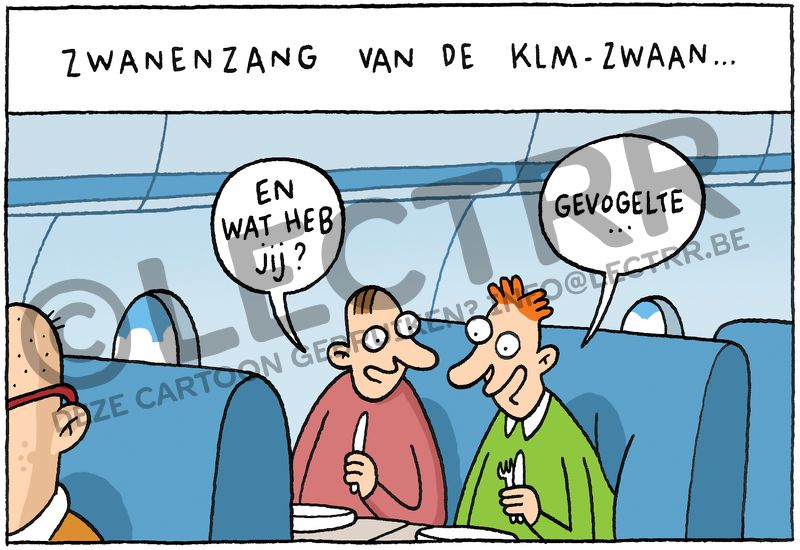 KLM zwaan