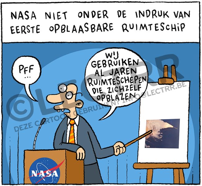 Opblaasbaar Ruimteschip