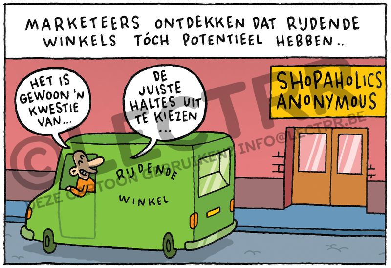 Rijdende winkel