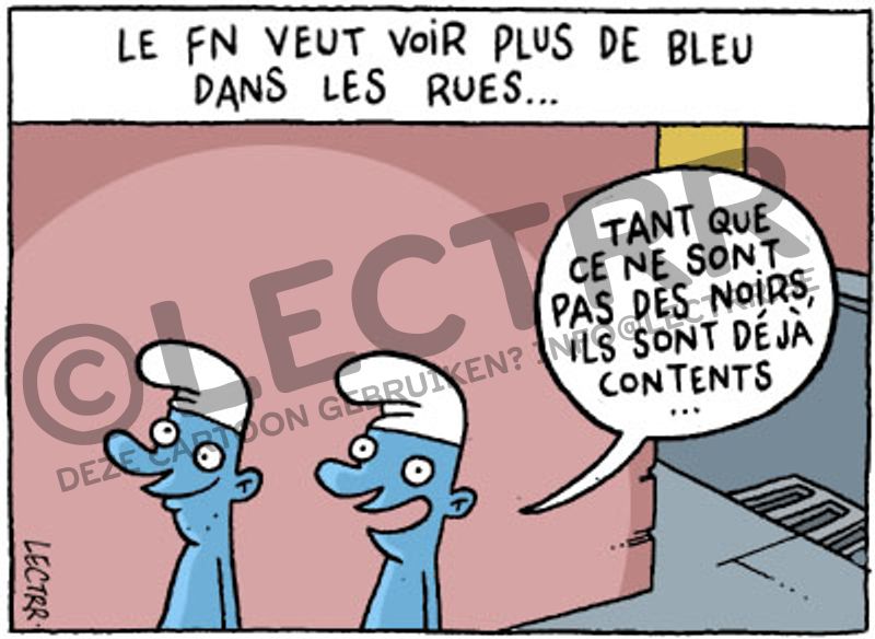 Plus de bleu