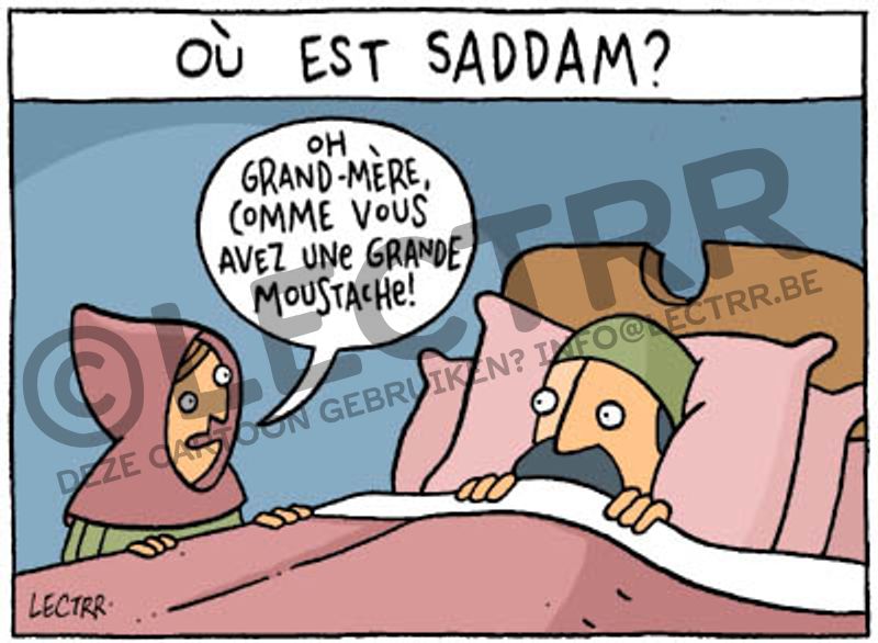 Où est Saddam?