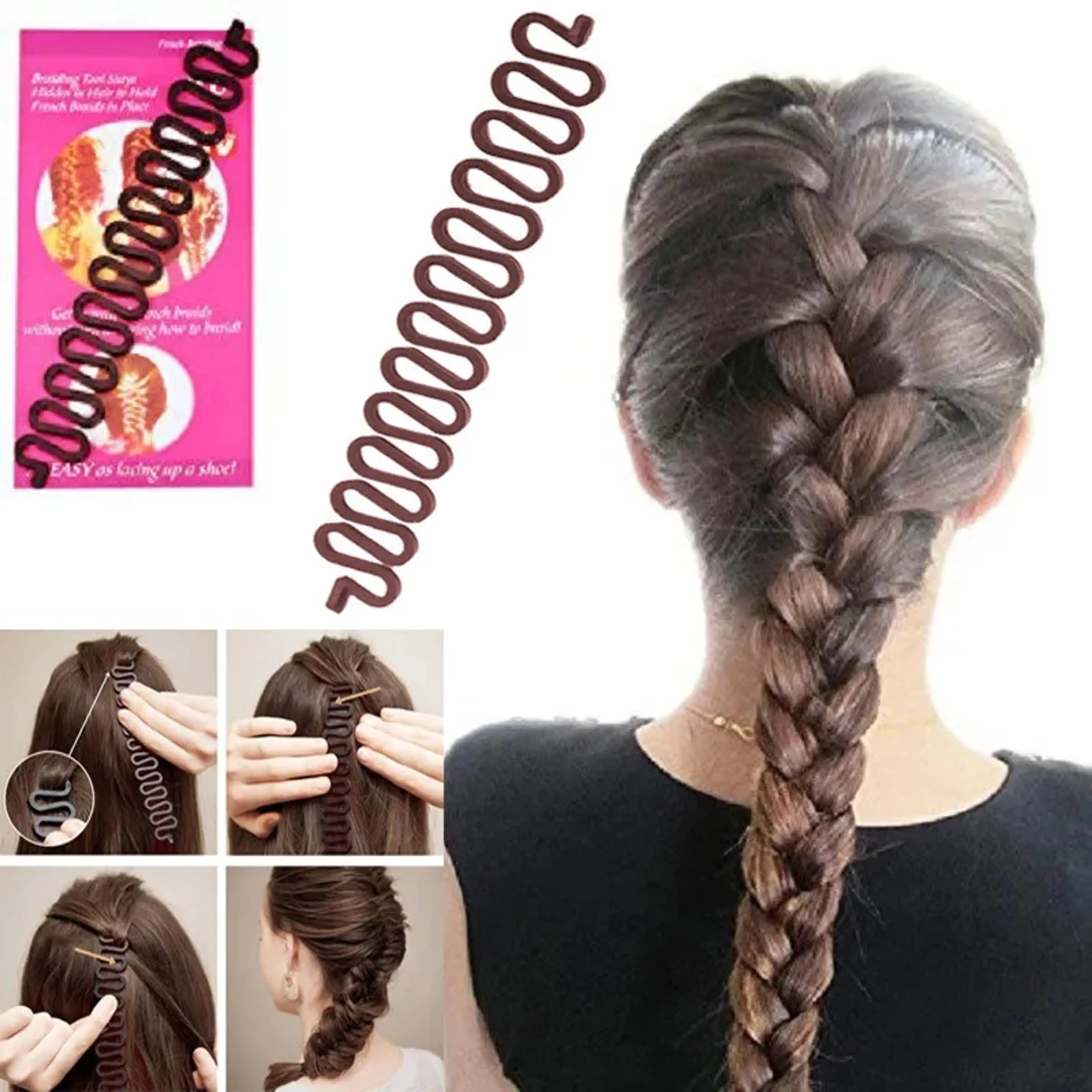 Sports French Braids Magic Hair Styling Braider Tool 