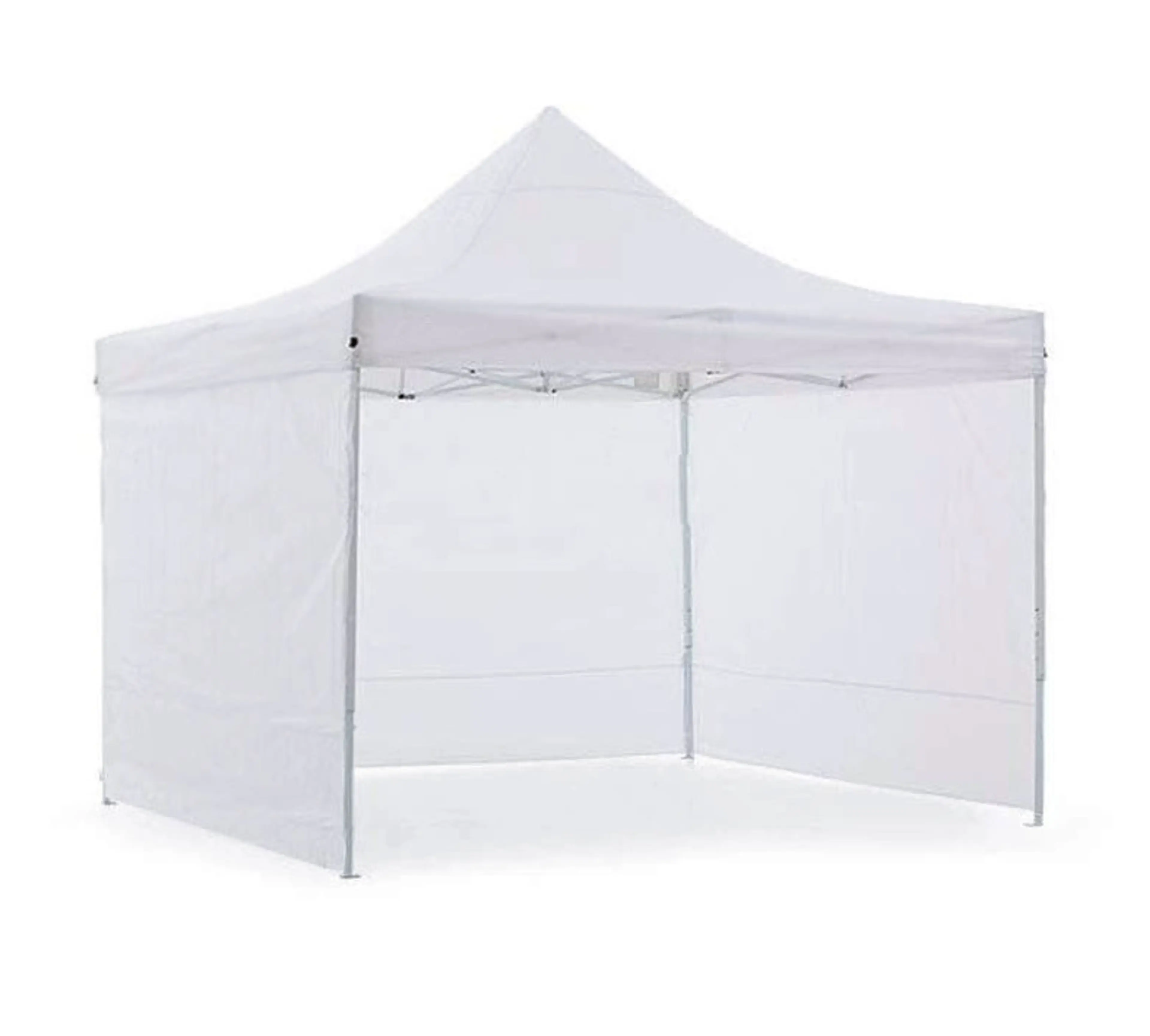 3-Side Gazebo Walls 3m x 3m (White- Walls Only)