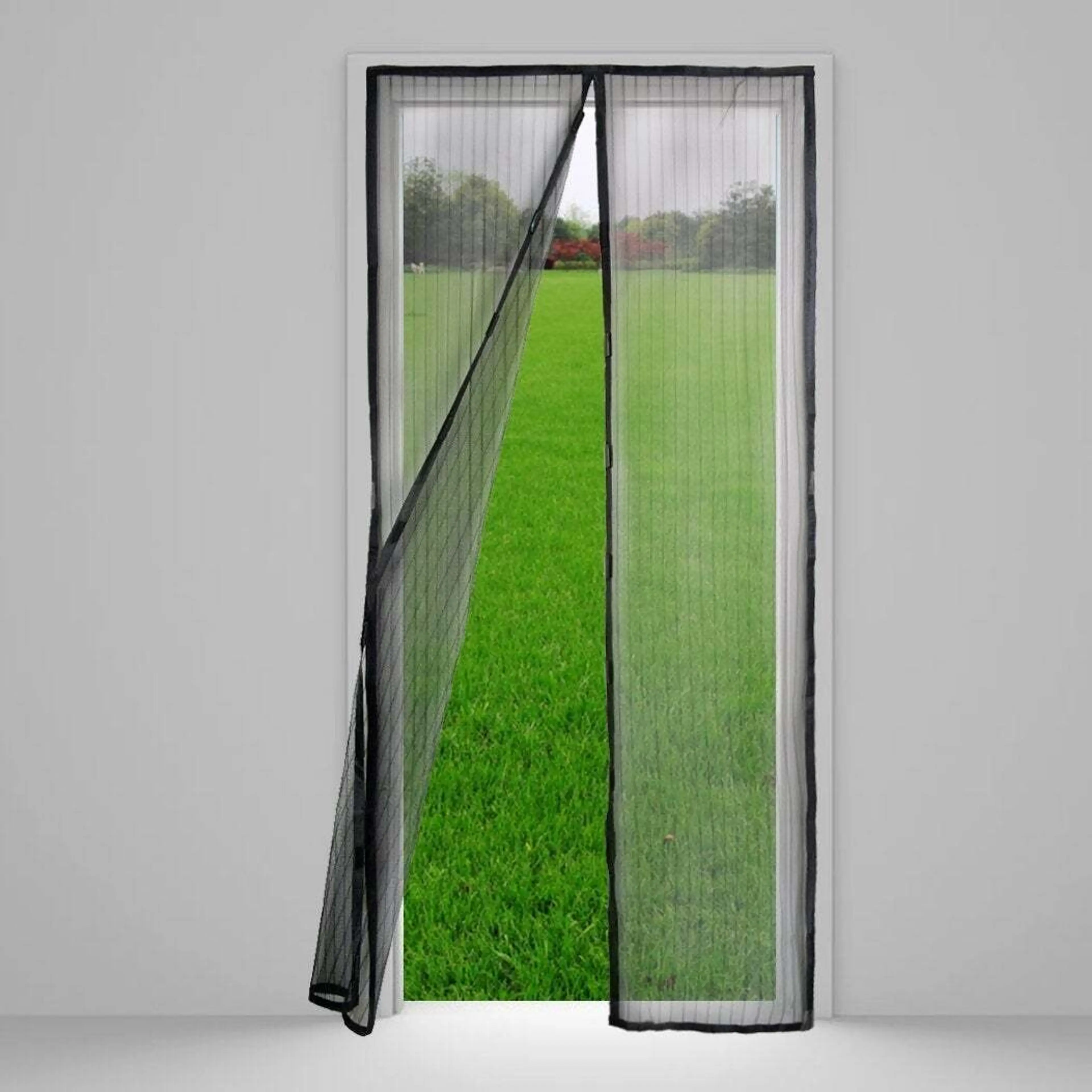  Magnetic Fly Screen Mosquito Bug Magic Mesh Door Hands Free Net