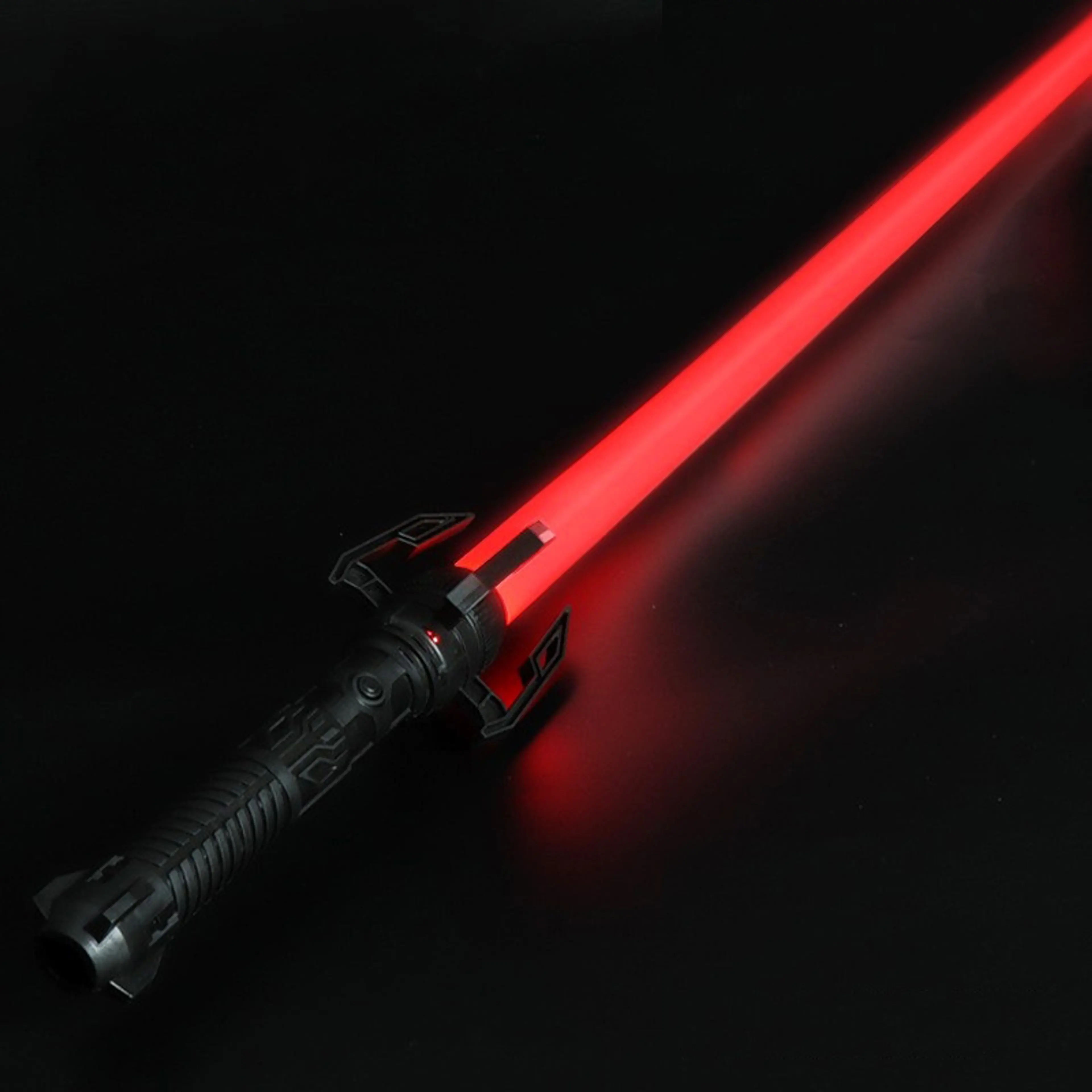 2 PCS Lightsaber Laser Sword Toys 2-in-1 Dueling Light Saber (Red)