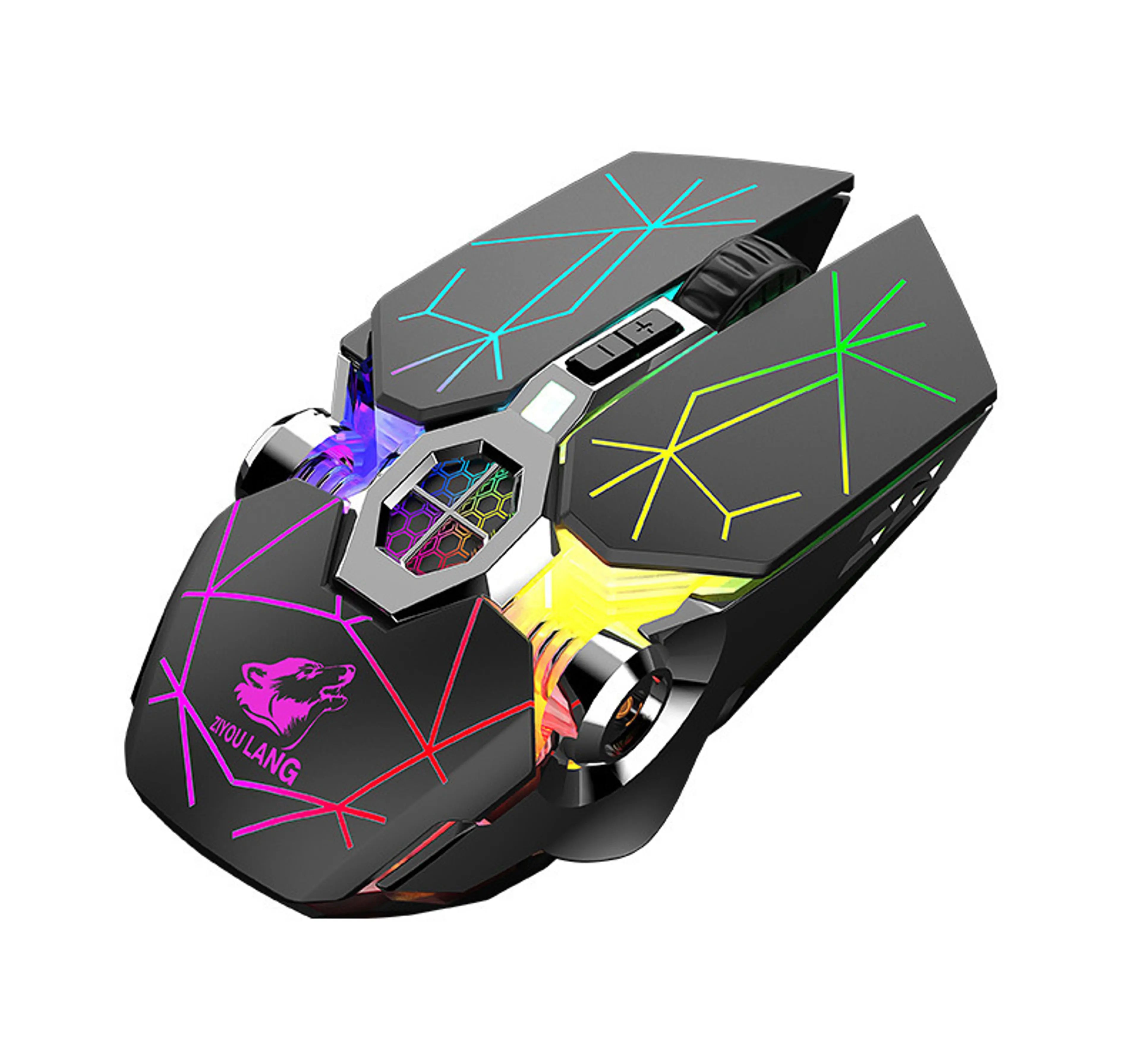 X13 Gaming Wireless Mechanical RGB Optical Mouse 