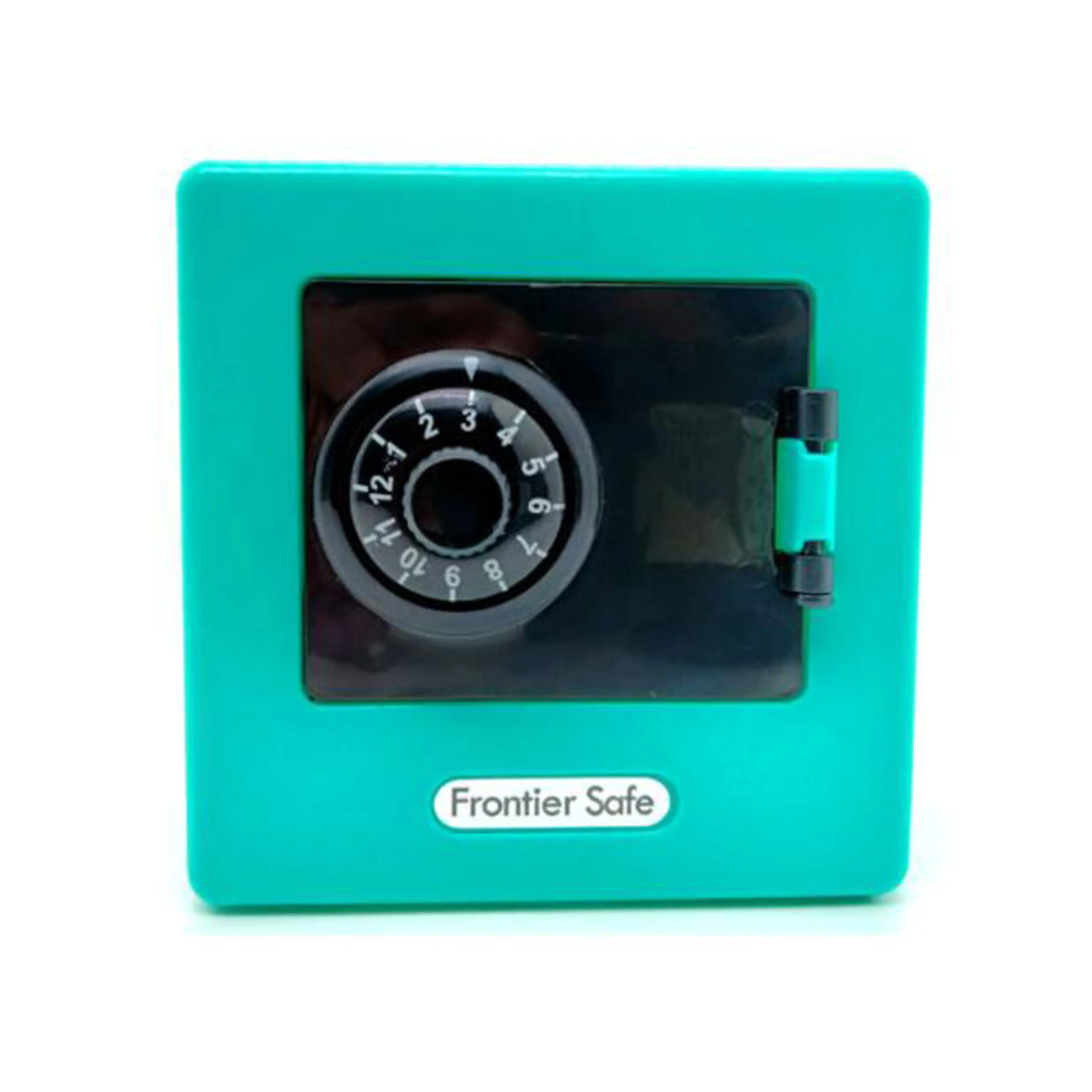 Mini Piggy Bank Combination Lock Safe Deposit Money Box (Aqua)