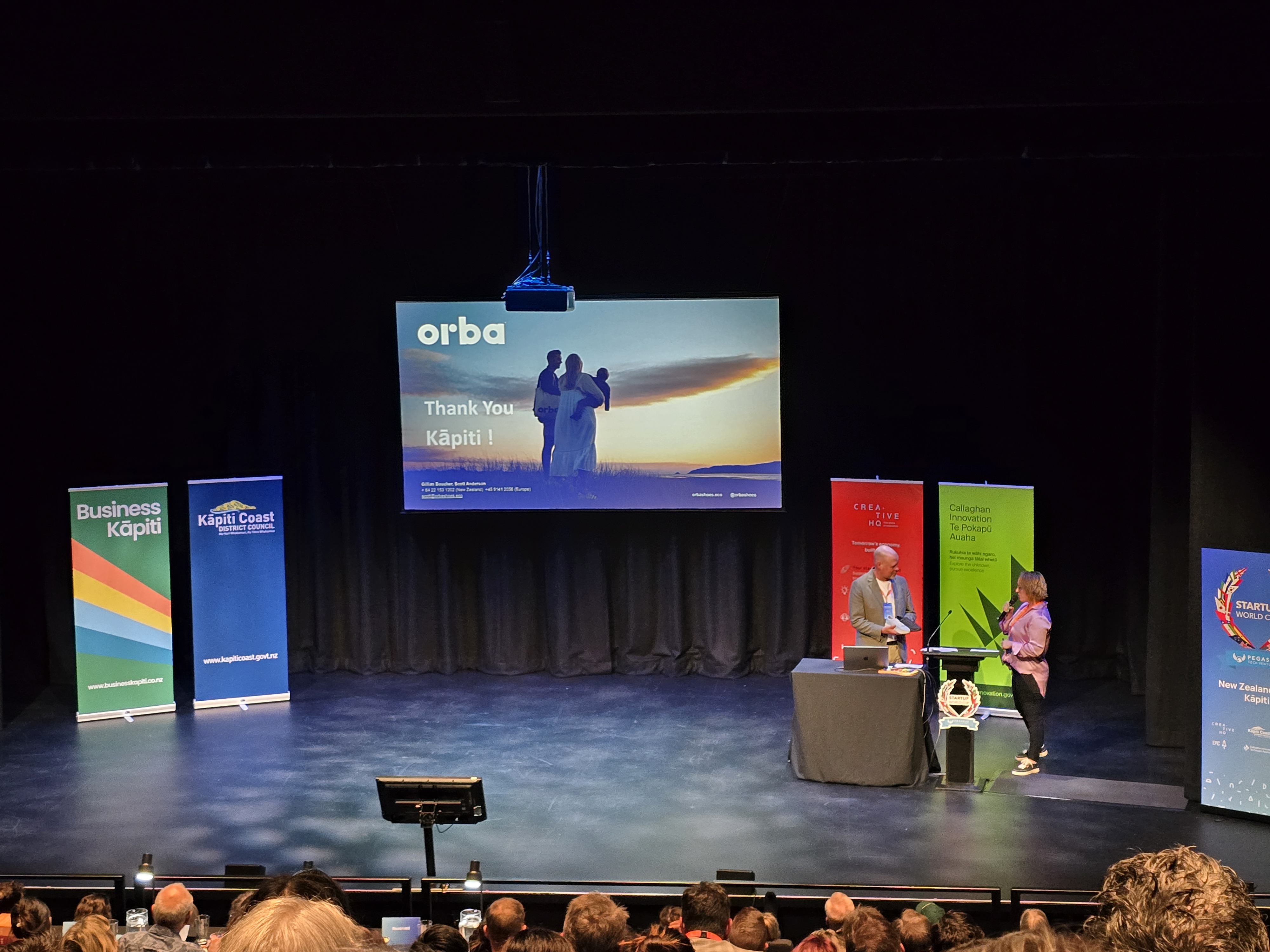 Orba Shoes pitch at Startup World Cup NZ Regional
