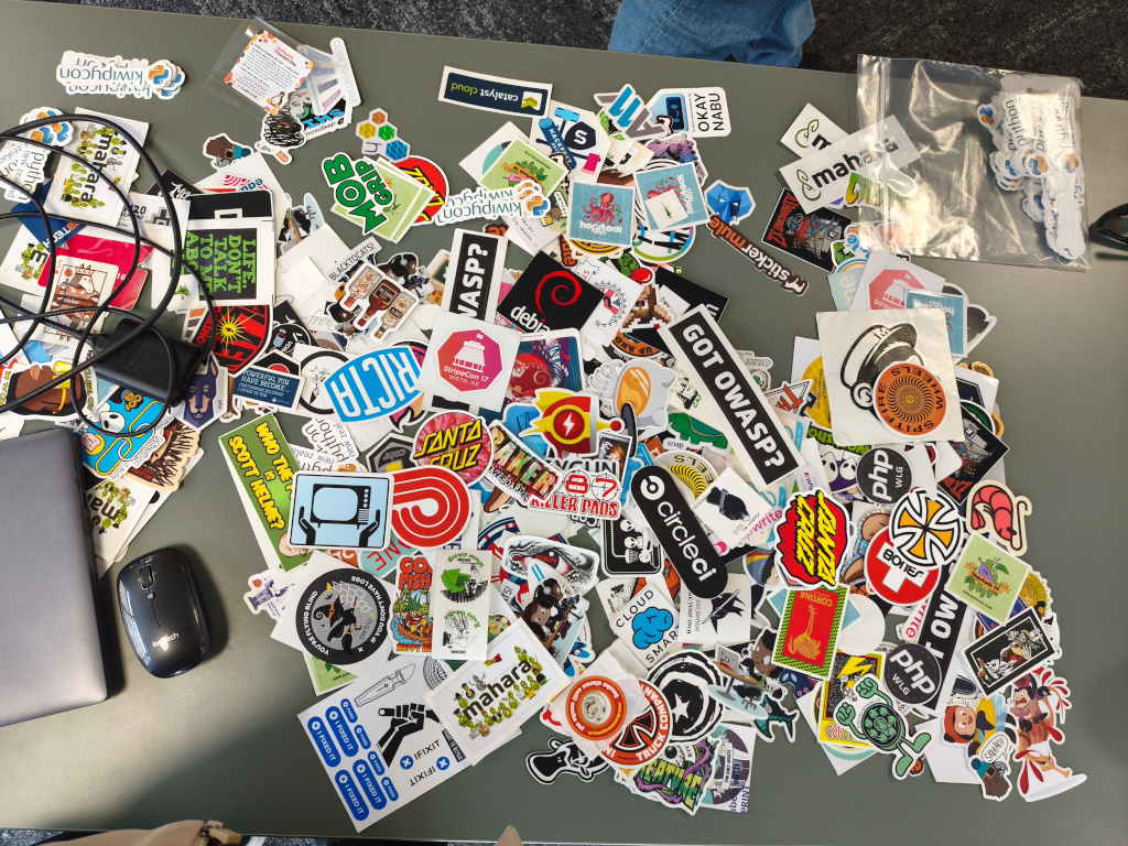Stickers from SFD Wellington 2026