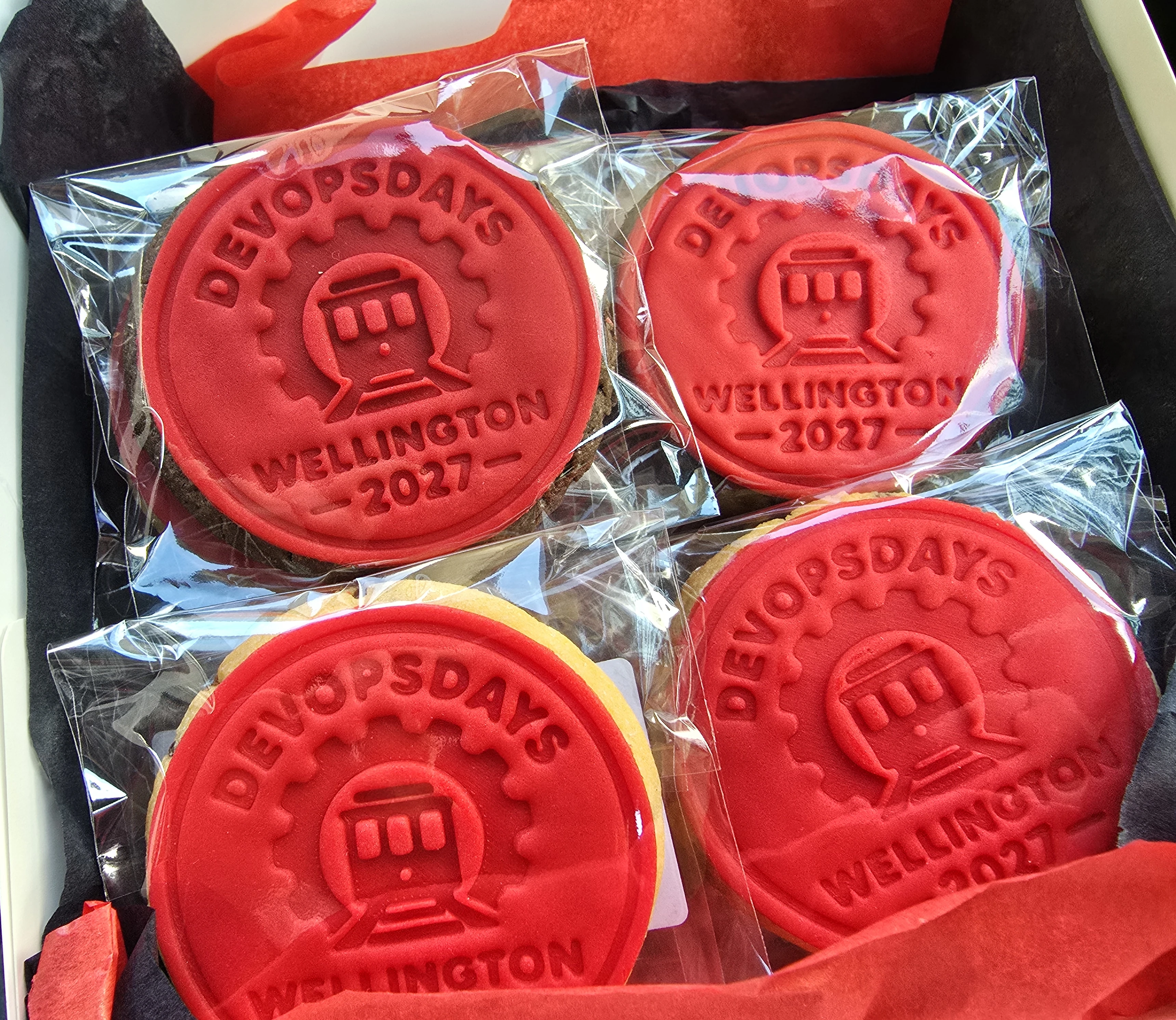 DevOpsDays 2027 branded cookies