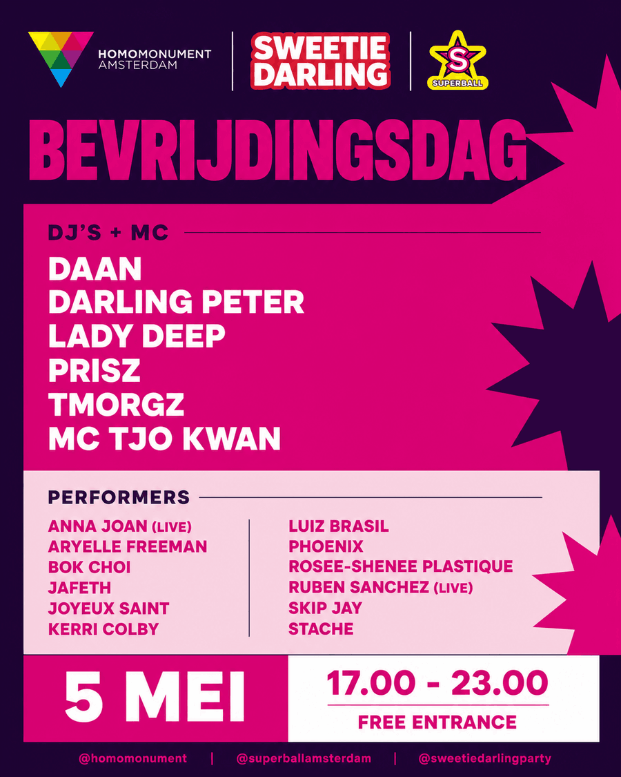 Bevrijdingsdag / Liberation Day Party at Homomonument