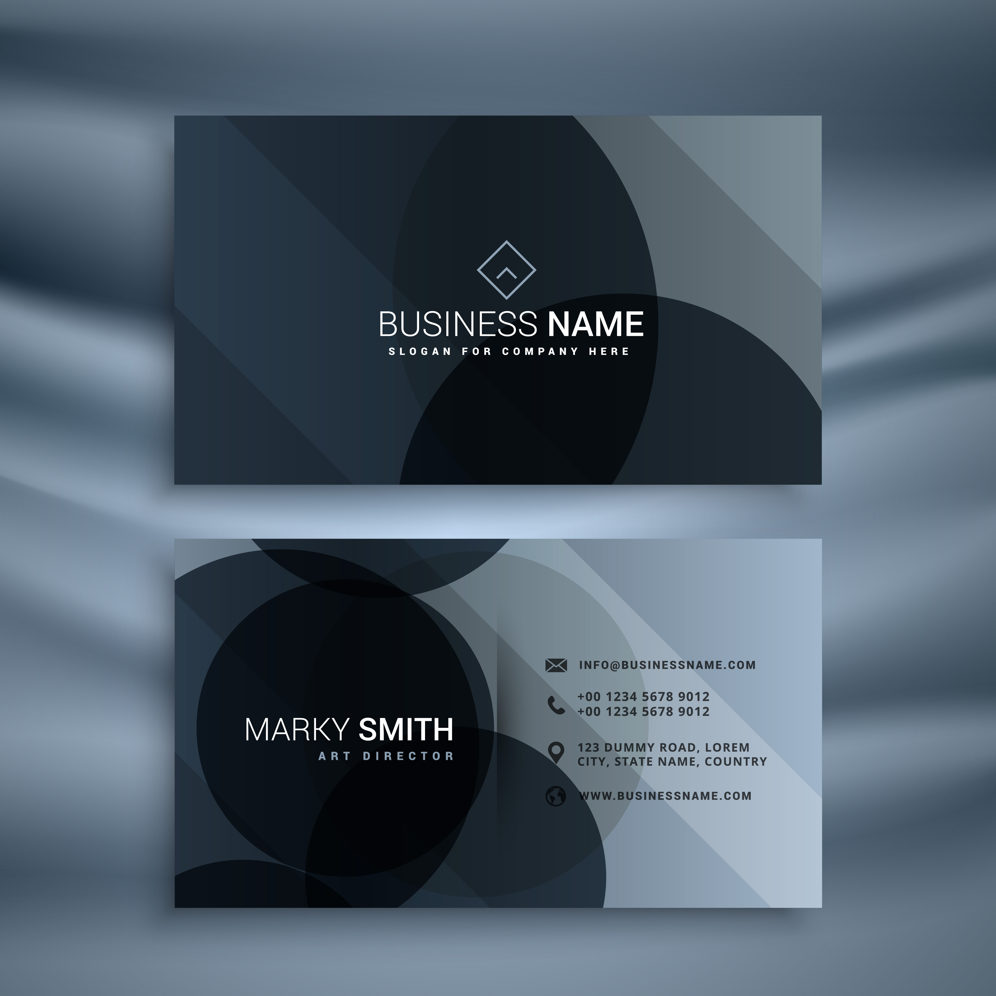 Business Cards Matt Finish detail 3