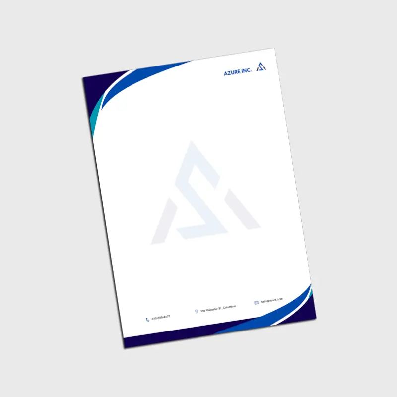 Letterheads detail 2