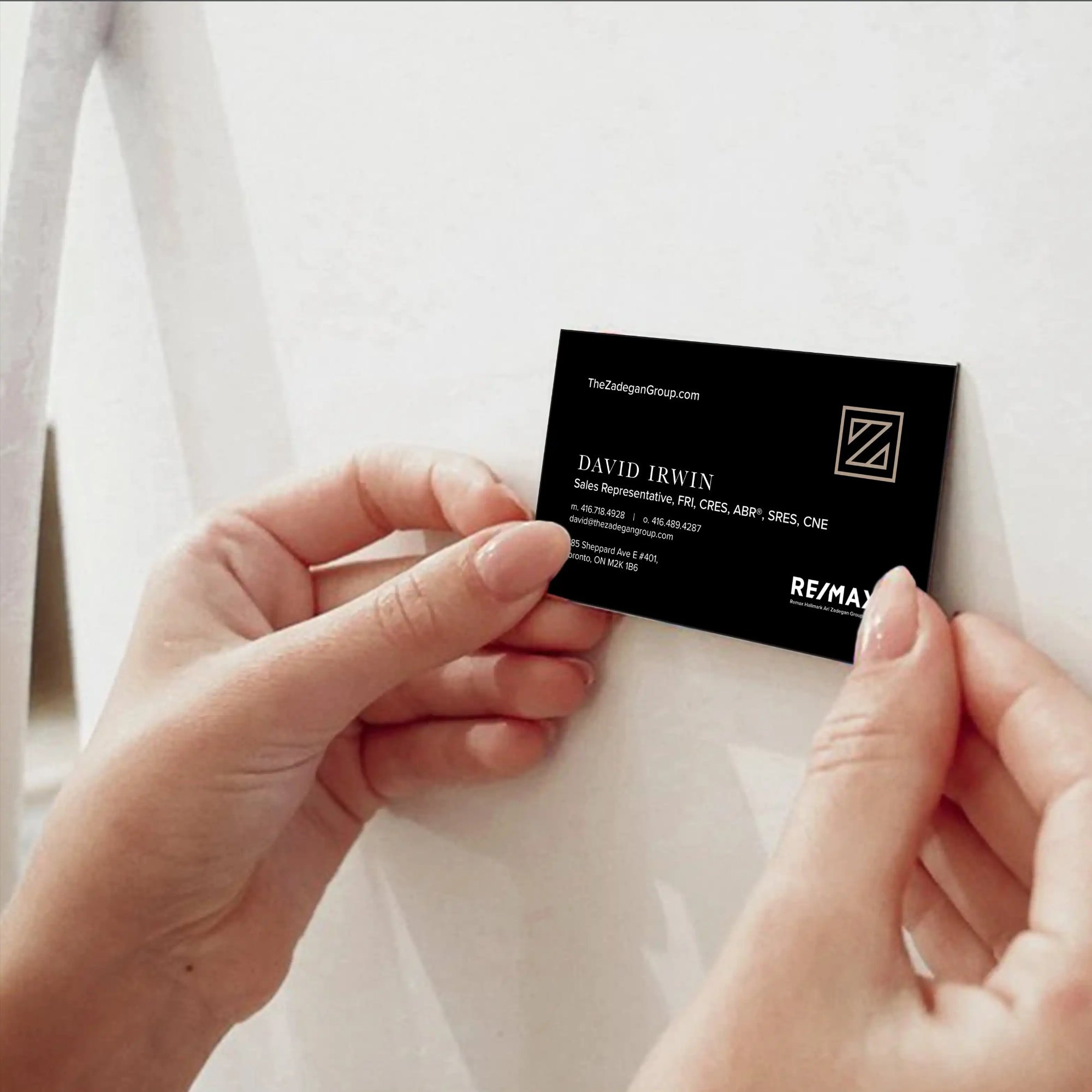 Magnetic Business Card detail 3